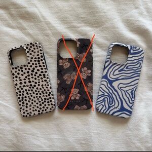 Set of 2 Burga Phone Cases for Iphone 15 Pro Max